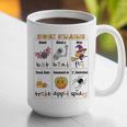 Halloween Reading Spooky Syllables Teacher Vintage Graphic Print Coffee Mug, funny gift Halloween Reading Spooky Syllables Teacher Vintage Graphic Print Coffee Mug, funny gift