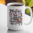 Halloween Skeleton Teacher I'Ll Just Wait Until It's Quiet Graphic Print Coffee Mug, funny gift
