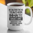 Halloween Statistics Teacher Prisoner Costume Graphic Print Coffee Mug, funny gift Halloween Statistics Teacher Prisoner Costume Graphic Print Coffee Mug, funny gift