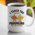 Halloween Teacher I Teach The Cutest Pumpkins In The Patch Graphic Print Coffee Mug, funny gift Halloween Teacher I Teach The Cutest Pumpkins In The Patch Graphic Print Coffee Mug, funny gift