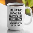 Halloween History Teacher Prisoner Costume Graphic Print Coffee Mug, History Teacher Mugs, funny gift Halloween History Teacher Prisoner Costume Graphic Print Coffee Mug, History Teacher Mugs, funny gift