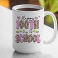 Happy 100th Day Of School Leopard Print Teacher Student Kids Graphic Print Coffee Mug, funny gift Happy 100th Day Of School Leopard Print Teacher Student Kids Graphic Print Coffee Mug, funny gift