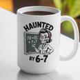 Haunted 67 Skeleton Math Teacher Halloween Costume Math Pun Graphic Print Coffee Mug, funny gift Haunted 67 Skeleton Math Teacher Halloween Costume Math Pun Graphic Print Coffee Mug, funny gift