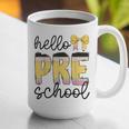 Hello Pre-K Preschool Back To School First Day Teacher Kids Graphic Print Coffee Mug, funny gift Hello Pre-K Preschool Back To School First Day Teacher Kids Graphic Print Coffee Mug, funny gift