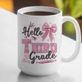 Hello Third Grade First Day Of School Coquette Teacher Girl Graphic Print Coffee Mug, First Grade Teacher Mugs, funny gift Hello Third Grade First Day Of School Coquette Teacher Girl Graphic Print Coffee Mug, First Grade Teacher Mugs, funny gift