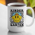 Kindergarten Teacher Hippie Smile Face Back School Graphic Print Coffee Mug, funny gift Kindergarten Teacher Hippie Smile Face Back School Graphic Print Coffee Mug, funny gift