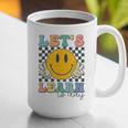 Let's Learn Today Smile Face Back To School For Teacher Kids Graphic Print Coffee Mug, funny gift Let's Learn Today Smile Face Back To School For Teacher Kids Graphic Print Coffee Mug, funny gift