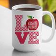 Love Kindergarten Cute Apple School Teacher Graphic Print Coffee Mug, funny gift Love Kindergarten Cute Apple School Teacher Graphic Print Coffee Mug, funny gift