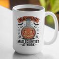 Mad Scientist Pumpkin Science Teacher Halloween Costume Kids Graphic Print Coffee Mug, Science Teacher Mugs, funny gift Mad Scientist Pumpkin Science Teacher Halloween Costume Kids Graphic Print Coffee Mug, Science Teacher Mugs, funny gift