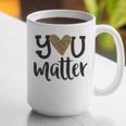 You Matter Leopard Print Teacher Kind Counselor Kindness Graphic Print Coffee Mug, funny gift You Matter Leopard Print Teacher Kind Counselor Kindness Graphic Print Coffee Mug, funny gift