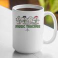 Music Teacher Christmas Holiday Wnter Music Instructor Graphic Print Coffee Mug, funny gift Music Teacher Christmas Holiday Wnter Music Instructor Graphic Print Coffee Mug, funny gift
