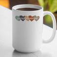 Paraprofessional Teacher Hearts Back To School Teach Rainbow Men Women Kids Graphic Print Coffee Mug, funny gift