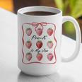 Pre K Is My Jam Teacher Team Crew Preschool Cute Strawberry Graphic Print Coffee Mug, funny gift