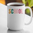 School Psychologist Rainbow Psychology Teacher Graphic Print Coffee Mug, funny gift