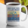Science It's Like Magic But Real Science Teacher Geek Nerd Graphic Print Coffee Mug, Science Teacher Mugs, funny gift