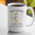 Silly Goose Teacher Club Graphic Print Coffee Mug, funny gift Silly Goose Teacher Club Graphic Print Coffee Mug, funny gift
