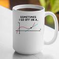 Sometimes I Go Off On a Tangent Math Teacher T Shirts Men Women Girls Kids Graphic Print Coffee Mug, funny gift