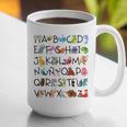 SPANISH ALPHABET MAESTRA SPANISH TEACHER Graphic Print Coffee Mug, funny gift SPANISH ALPHABET MAESTRA SPANISH TEACHER Graphic Print Coffee Mug, funny gift