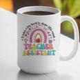It Takes A Big Heart To Shape Little Minds Teacher Assistant Graphic Print Coffee Mug, funny gift