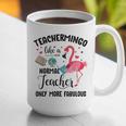 Teachermingo Like A Normal Teacher Only More Fabulous Graphic Print Coffee Mug, funny gift Teachermingo Like A Normal Teacher Only More Fabulous Graphic Print Coffee Mug, funny gift