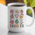 Team TK Teacher Christmas Groovy Smile Face Girl Boy Kid TK Graphic Print Coffee Mug, Groovy Teacher Mugs, funny gift Team TK Teacher Christmas Groovy Smile Face Girl Boy Kid TK Graphic Print Coffee Mug, Groovy Teacher Mugs, funny gift