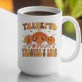 Thankful Teacher's Aide Thanksgiving Autumn Fall Women Men Graphic Print Coffee Mug, funny gift