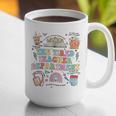 The Tired Teachers Department Retro Groovy Back To School Graphic Print Coffee Mug, funny gift The Tired Teachers Department Retro Groovy Back To School Graphic Print Coffee Mug, funny gift