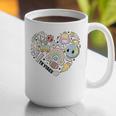 TK Vibes Back To School TK Kid Girl TK Team TK Teacher Women Graphic Print Coffee Mug, funny gift