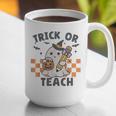 Trick Or Teach Teacher Graphic Print Coffee Mug, funny gift Trick Or Teach Teacher Graphic Print Coffee Mug, funny gift