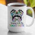 Twin Day Friends Teacher Twinning With My Bestie Graphic Print Coffee Mug, funny gift Twin Day Friends Teacher Twinning With My Bestie Graphic Print Coffee Mug, funny gift
