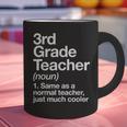 3rd Grade Teacher Definition Back To School First Day Graphic Print Coffee Mug, First Grade Teacher Mugs, gift for family, gift for coworker