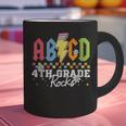 4th Grade Rocks ABCD Back To School Rock Teachers Graphic Print Coffee Mug, gift for family, gift for coworker 4th Grade Rocks ABCD Back To School Rock Teachers Graphic Print Coffee Mug, gift for family, gift for coworker