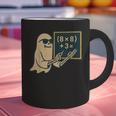 67 Teacher Halloween Skeleton Ghost Six Seven Meme Math Graphic Print Coffee Mug, gift for family, gift for coworker