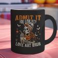 Admit It You Low Key Love Art Bruh Halloween Art Teacher Graphic Print Coffee Mug, gift for family, gift for coworker Admit It You Low Key Love Art Bruh Halloween Art Teacher Graphic Print Coffee Mug, gift for family, gift for coworker