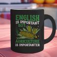 AG Teacher English Is Important But Agriculture Teacher Graphic Print Coffee Mug, English Teacher Mugs, gift for family, gift for coworker