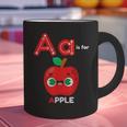 A Is For Apple Pre-K Kindergarten Teacher Student Graphic Print Coffee Mug, gift for family, gift for coworker