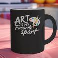 Art Is My Favorite Sport Artist Art Lover Teacher Graphic Print Coffee Mug, gift for family, gift for coworker Art Is My Favorite Sport Artist Art Lover Teacher Graphic Print Coffee Mug, gift for family, gift for coworker