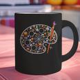 Art Teacher Pumpkin Scary Halloween Costume Men Women Graphic Print Coffee Mug, gift for family, gift for coworker
