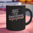 ASL Is My Superpower ASL Teacher Shirt T-Shirt Graphic Print Coffee Mug, gift for family, gift for coworker ASL Is My Superpower ASL Teacher Shirt T-Shirt Graphic Print Coffee Mug, gift for family, gift for coworker