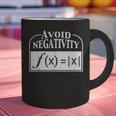 Avoid Negativity Math Teacher Graphic Print Coffee Mug, gift for family, gift for coworker