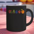 Back To School Cute Hungry Lover Fruits Teacher Graphic Print Coffee Mug, gift for family, gift for coworker