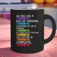 Back To School Teacher We Are Like A Box Of Crayons Graphic Print Coffee Mug, gift for family, gift for coworker Back To School Teacher We Are Like A Box Of Crayons Graphic Print Coffee Mug, gift for family, gift for coworker