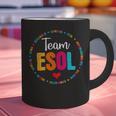 Back To School Teachers Crew Students Team ESOL Teacher Graphic Print Coffee Mug, gift for family, gift for coworker