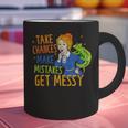 Beauty Teacher Take Chances Make Mistakes Get Messy Graphic Print Coffee Mug, gift for family, gift for coworker Beauty Teacher Take Chances Make Mistakes Get Messy Graphic Print Coffee Mug, gift for family, gift for coworker