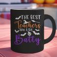 The Best Teachers Are A Bit Batty Teacher Bat Halloween Graphic Print Coffee Mug, gift for family, gift for coworker