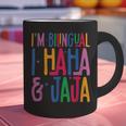 I Am Bilingual I Haha And Jaja Latina Latino Spanish Teacher Graphic Print Coffee Mug, gift for family, gift for coworker I Am Bilingual I Haha And Jaja Latina Latino Spanish Teacher Graphic Print Coffee Mug, gift for family, gift for coworker