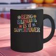 Being Bilingual Is A Superpower Back To School ESL Teacher Graphic Print Coffee Mug, Esl Teacher Mugs, gift for family, gift for coworker Being Bilingual Is A Superpower Back To School ESL Teacher Graphic Print Coffee Mug, Esl Teacher Mugs, gift for family, gift for coworker