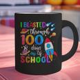 I Blasted Through 100 Days Of School 100th Day Teacher Kids Graphic Print Coffee Mug, gift for family, gift for coworker I Blasted Through 100 Days Of School 100th Day Teacher Kids Graphic Print Coffee Mug, gift for family, gift for coworker