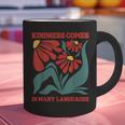 Boho Flower ESL Teacher Kindness Comes In Many Languages Graphic Print Coffee Mug, Esl Teacher Mugs, gift for family, gift for coworker Boho Flower ESL Teacher Kindness Comes In Many Languages Graphic Print Coffee Mug, Esl Teacher Mugs, gift for family, gift for coworker