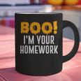Boo I'm Your Homework Halloween Teacher Costume Graphic Print Coffee Mug, gift for family, gift for coworker Boo I'm Your Homework Halloween Teacher Costume Graphic Print Coffee Mug, gift for family, gift for coworker